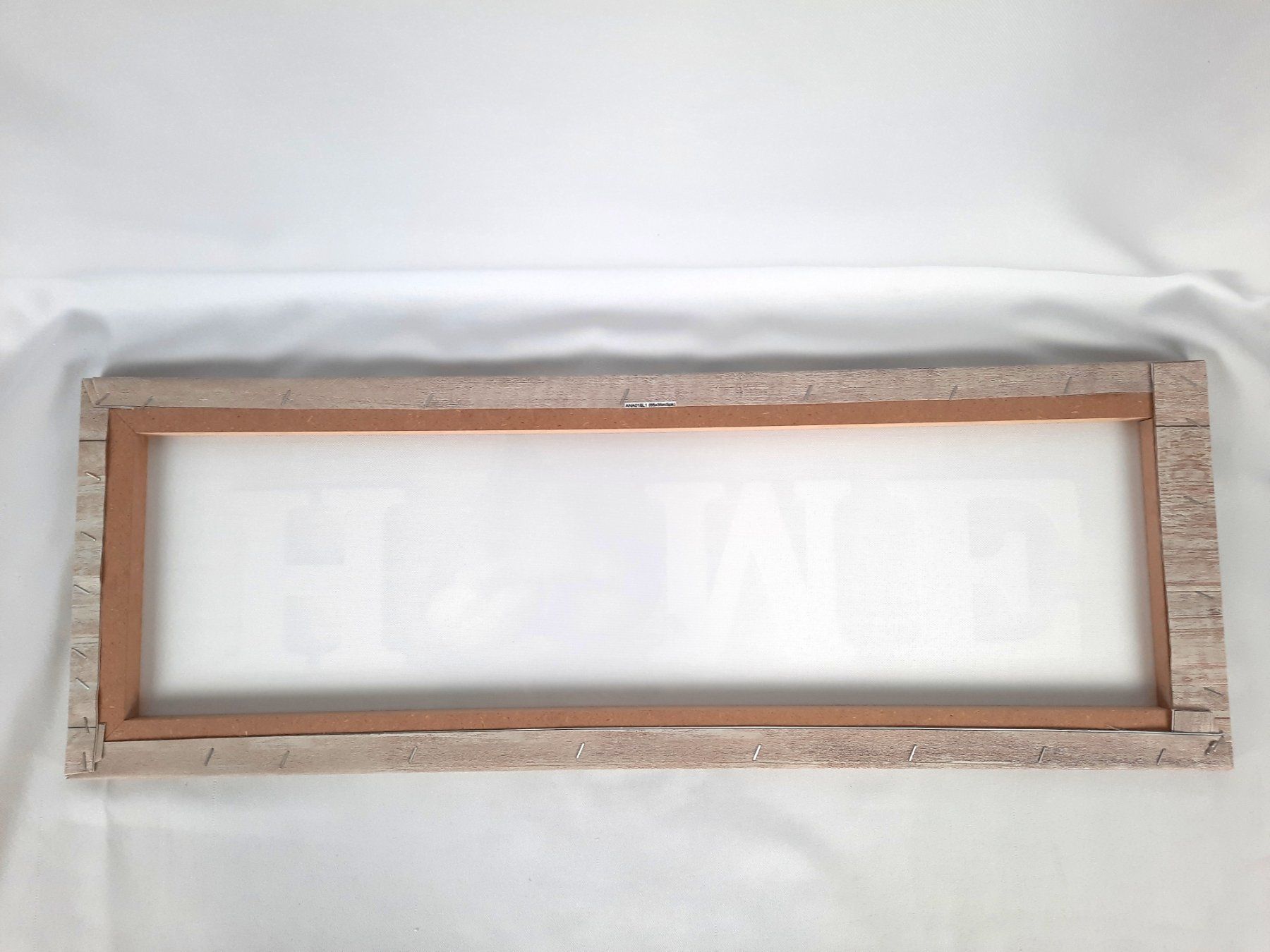 Poster & Bilder: Leinwandbild "Home", 77 x 27 cm – Gebraucht aus Beinwil am See von Restwert_Beinwil 2