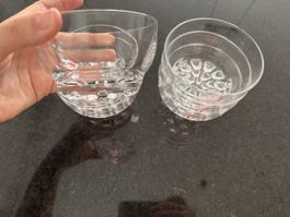 Glas Schale rund 6.stk guter Zustand