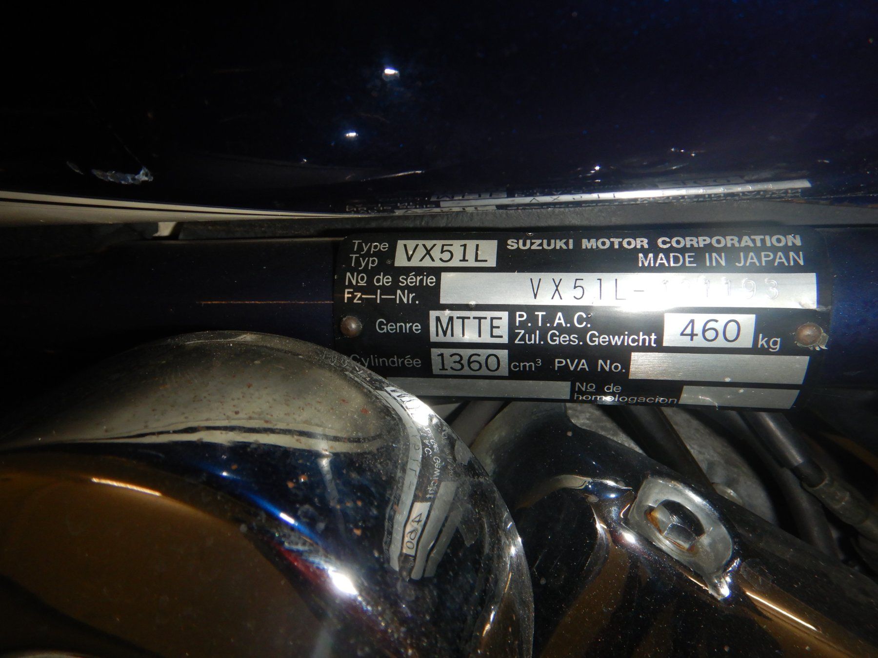 Suzuki Strasse: SUZUKI VS1400GLP – Gebraucht aus Fribourg von OFAIL 6