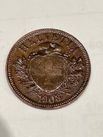 Münze 2 Rappen 1908