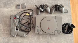 Sony PlayStation 1 Konsole grau guter Zustand