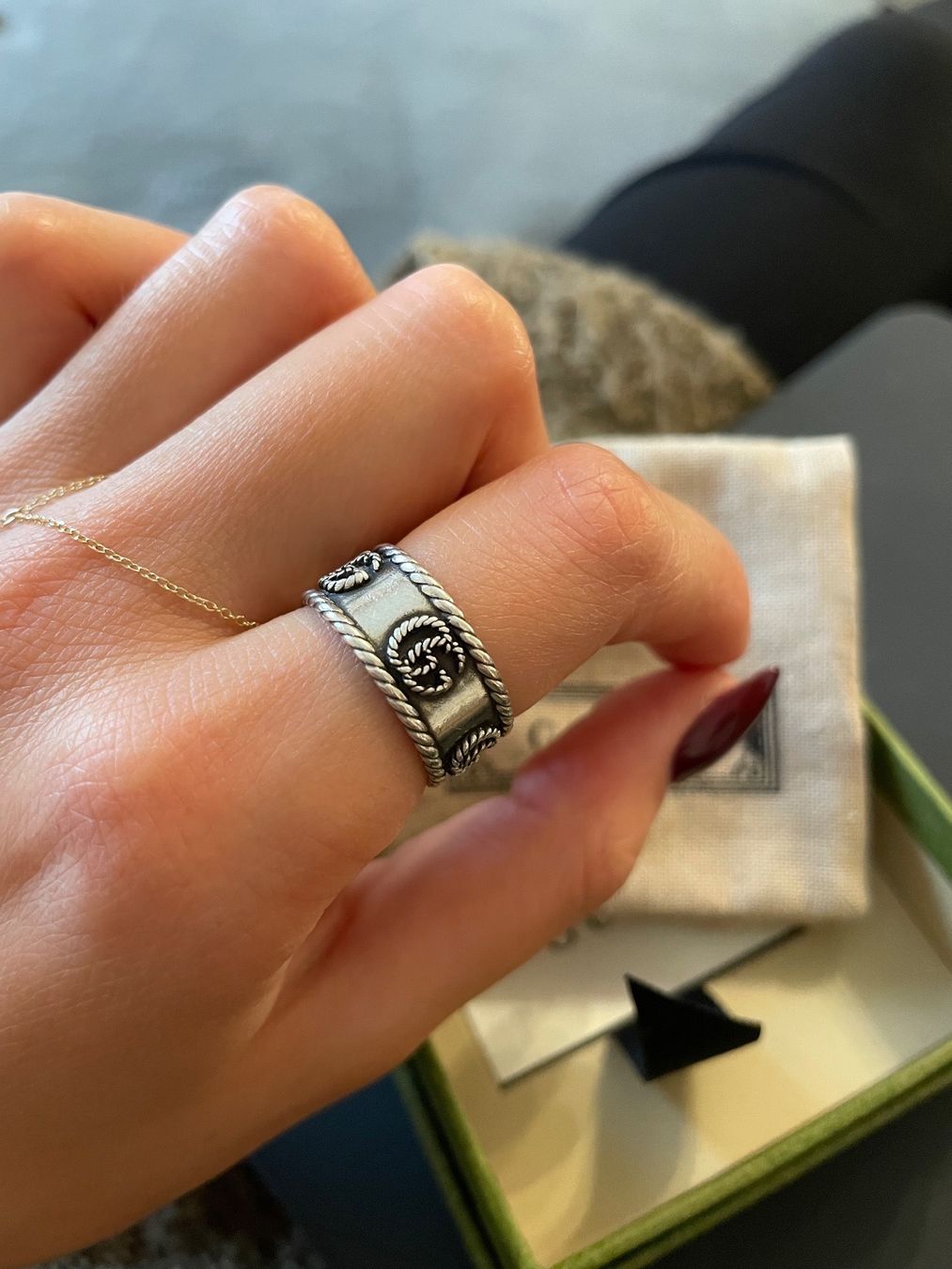 Gucci Anelli: Gucci Double G Ring – Nuovo (secondo la descrizione) da Tafers venduto da sel_7229 2