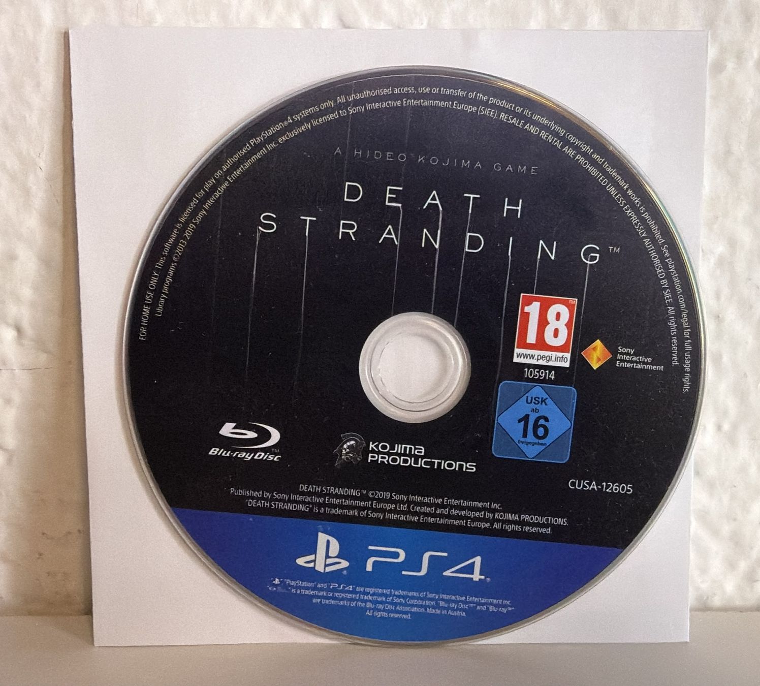 Spiele: Death Stranding PS4 Spiel Blu-Ray Disc – Gebraucht aus Ehrendingen von lax21