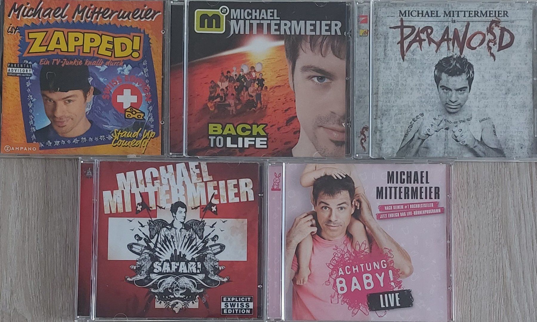 CD: Michael Mittermeier (5 CD's) – Usato da Mellingen venduto da esteini4