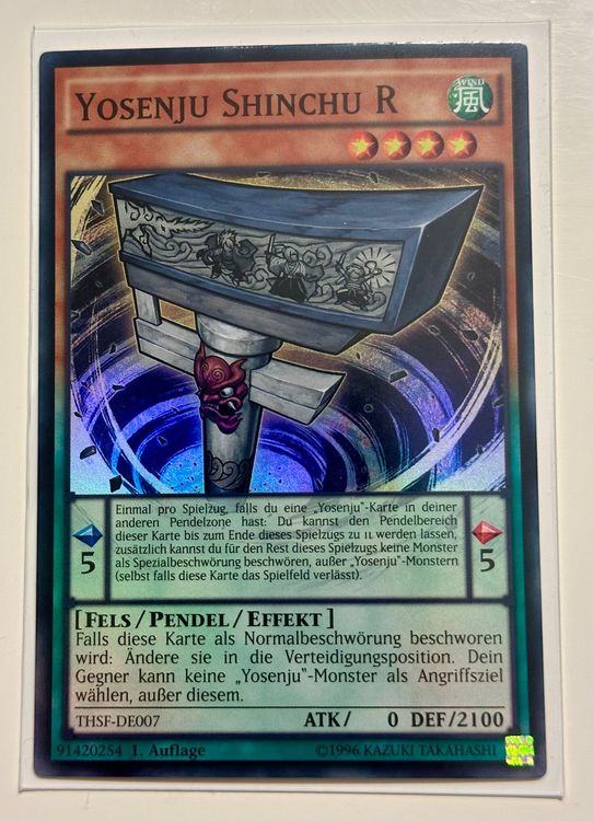 Yu-Gi-Oh! Carta Yosenju Shinchu L (THSF-EN006) - The Secret Forces - Unlimited - Super Rare