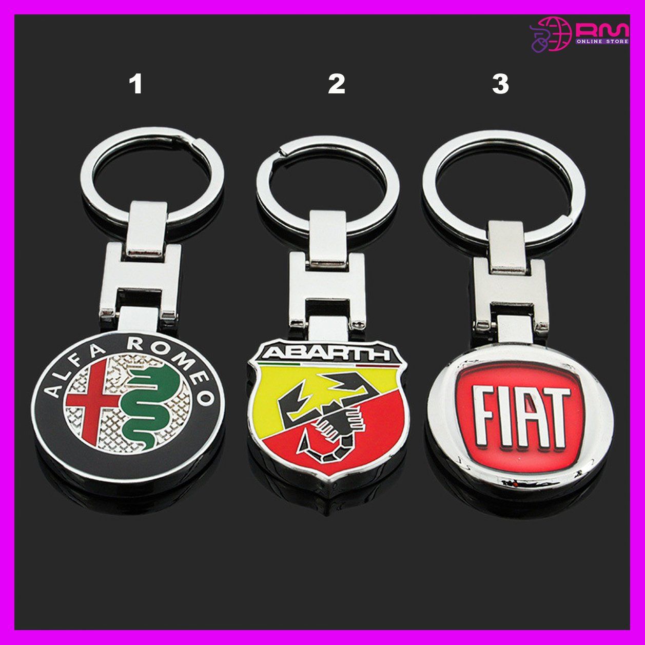 Abarth Portachiavi: FIAT Abarth Alfa Schlüsselbund – Nuovo e nell'imballaggio originale da Unterägeri venduto da RmOnline 4