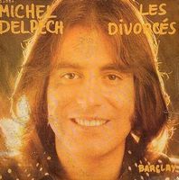 Michel Delpech - Les divorcés/Le petit rouquin - vinyle 45 t