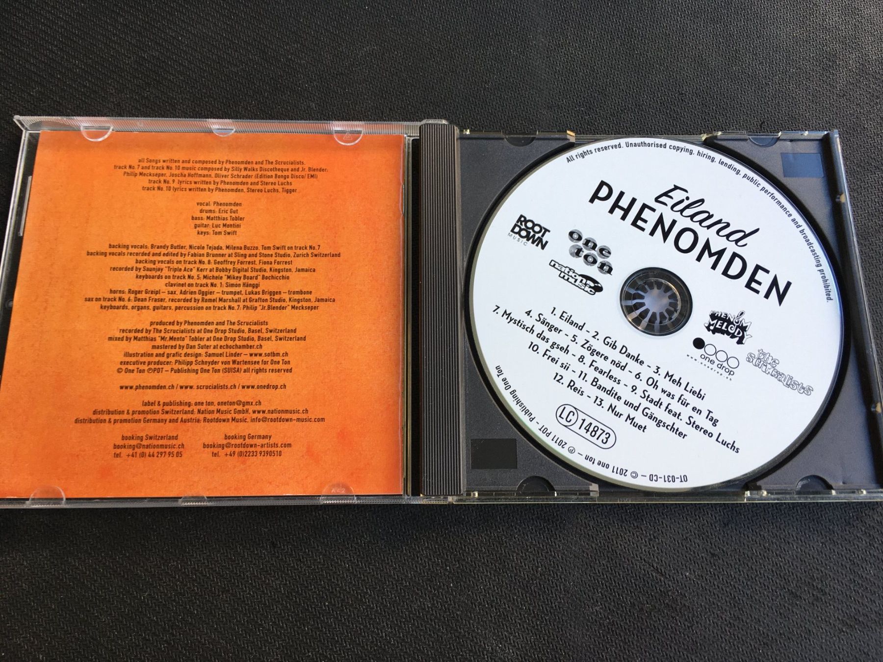 CDs: Eiland - Phenomden -CD- – Gebraucht aus St.Gallen von MedienJoe 1
