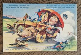 Karikatur Postkarte, Serie Minouvis No31 1952