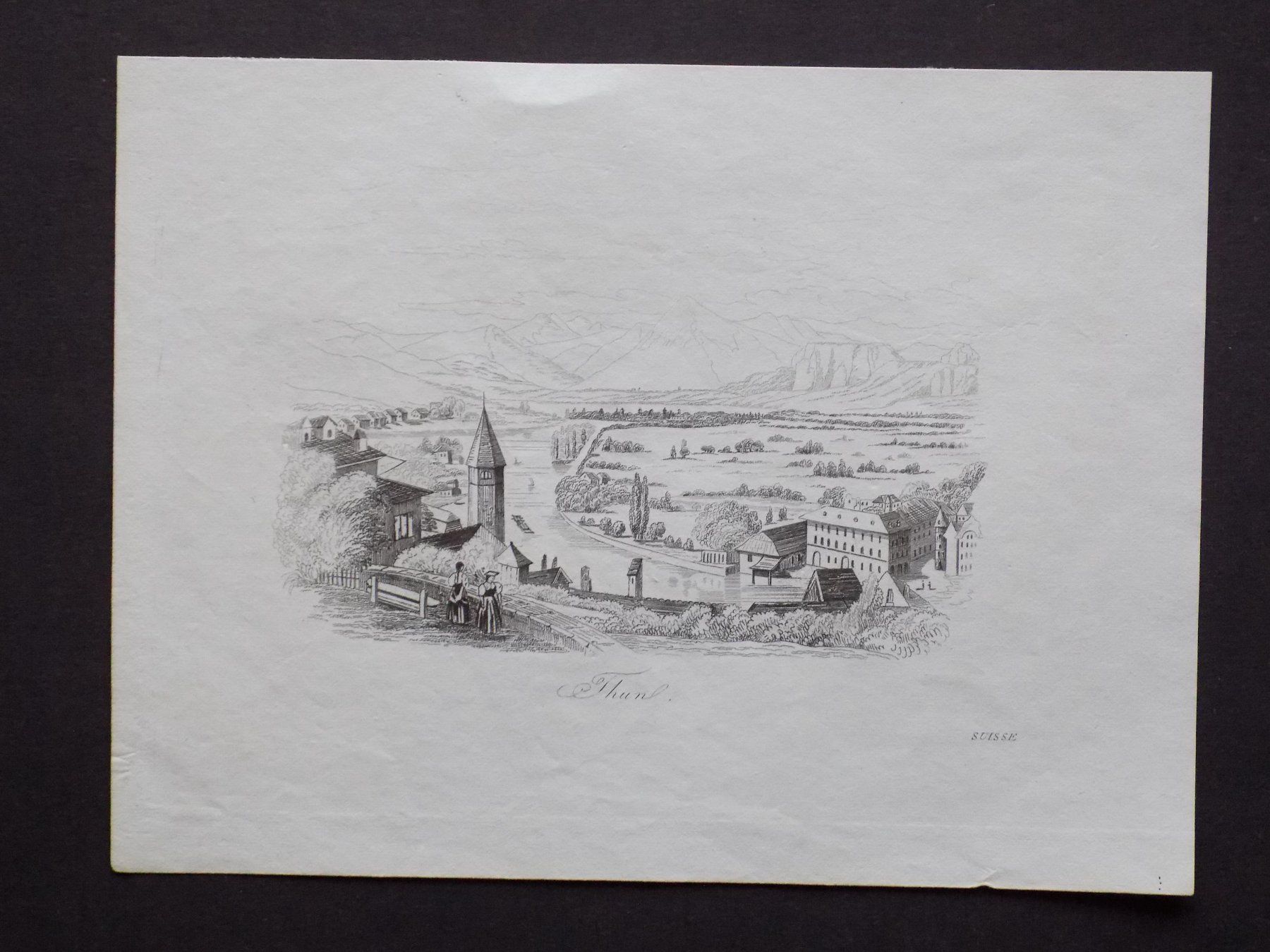 Gravures: Thun – D'occasion à Risch par Rischli15