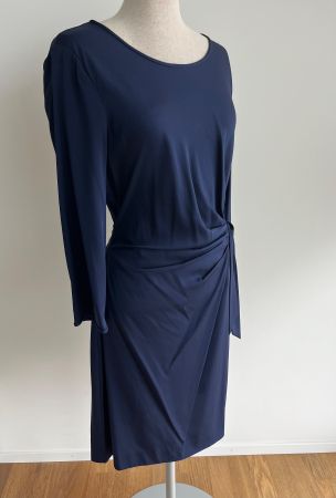 DIANE VON FURSTENBERG Kleid dunkelblau Gr. 38 - NEU