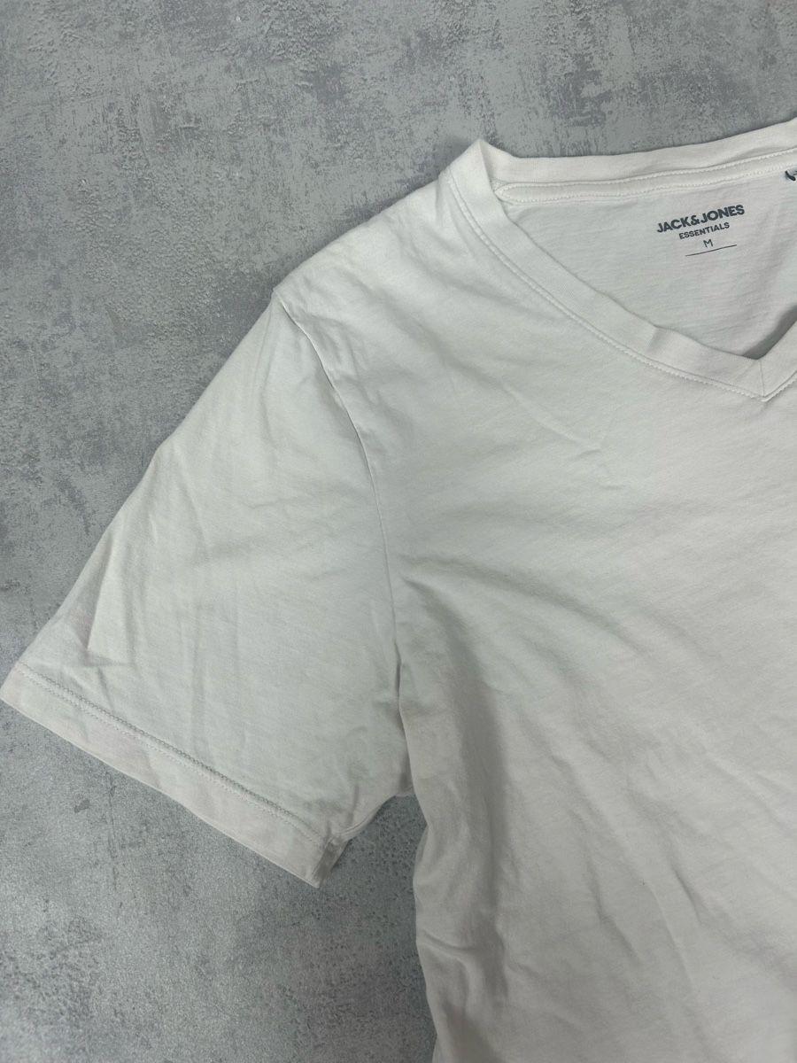 Jack & Jones T-shirt: T-shirt Jack & Jones blanc - taille M – Nuovo (secondo la descrizione) da Hauterive NE venduto da Leo_o 3