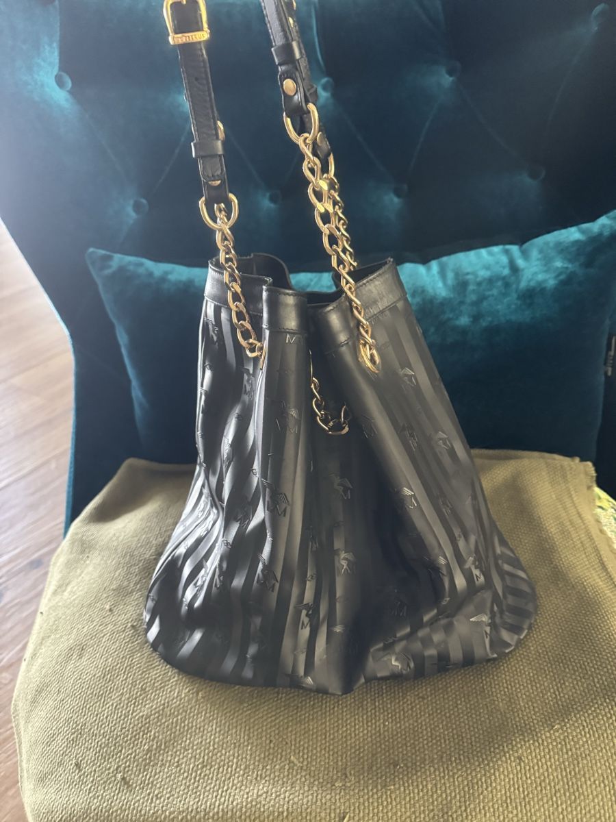 Maison Mollerus Taschen für Damen: Maison Mollerus NIESEN Handtasche mit Staubbeutel – Gebraucht aus Feuerthalen von o_SiRiN_o 2