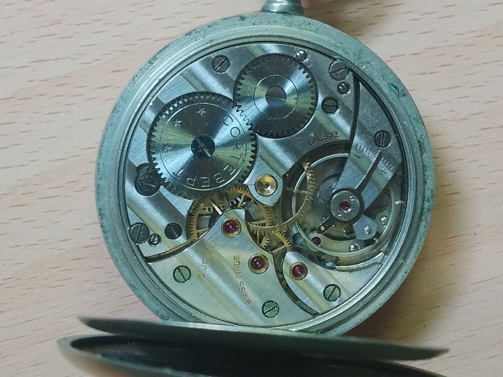 Cortébert Orologi: Cortebert Antik 48 mm läuft super  – Usato da Agno venduto da sam2608 2