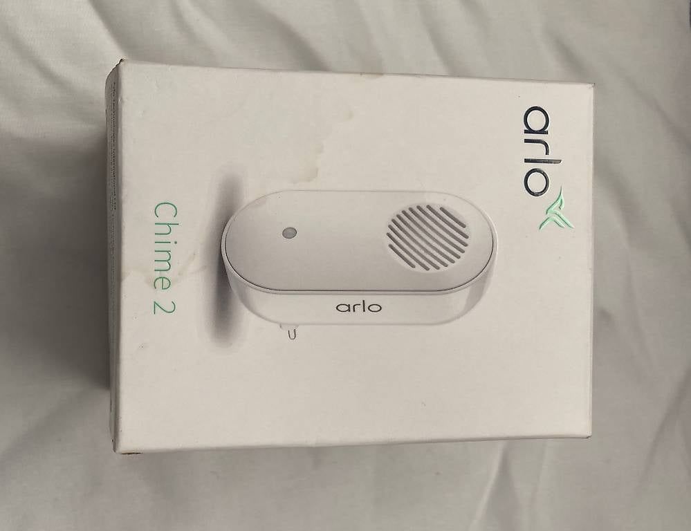 Arlo Camcorder: Sonnette sans fil Arlo Chime 2 neuve – Gebraucht aus Liddes von tigers88