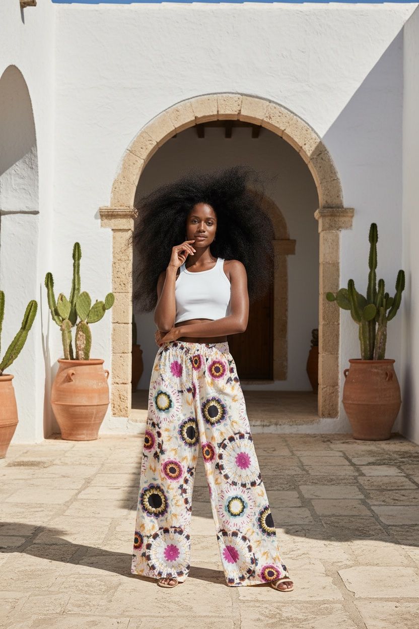 Pantalons: Pantalon LPB Dalida Multi Color - neuf -  taille M – Neuf avec emballage d'origine à Vuisternens-Romont par gol_xp6p