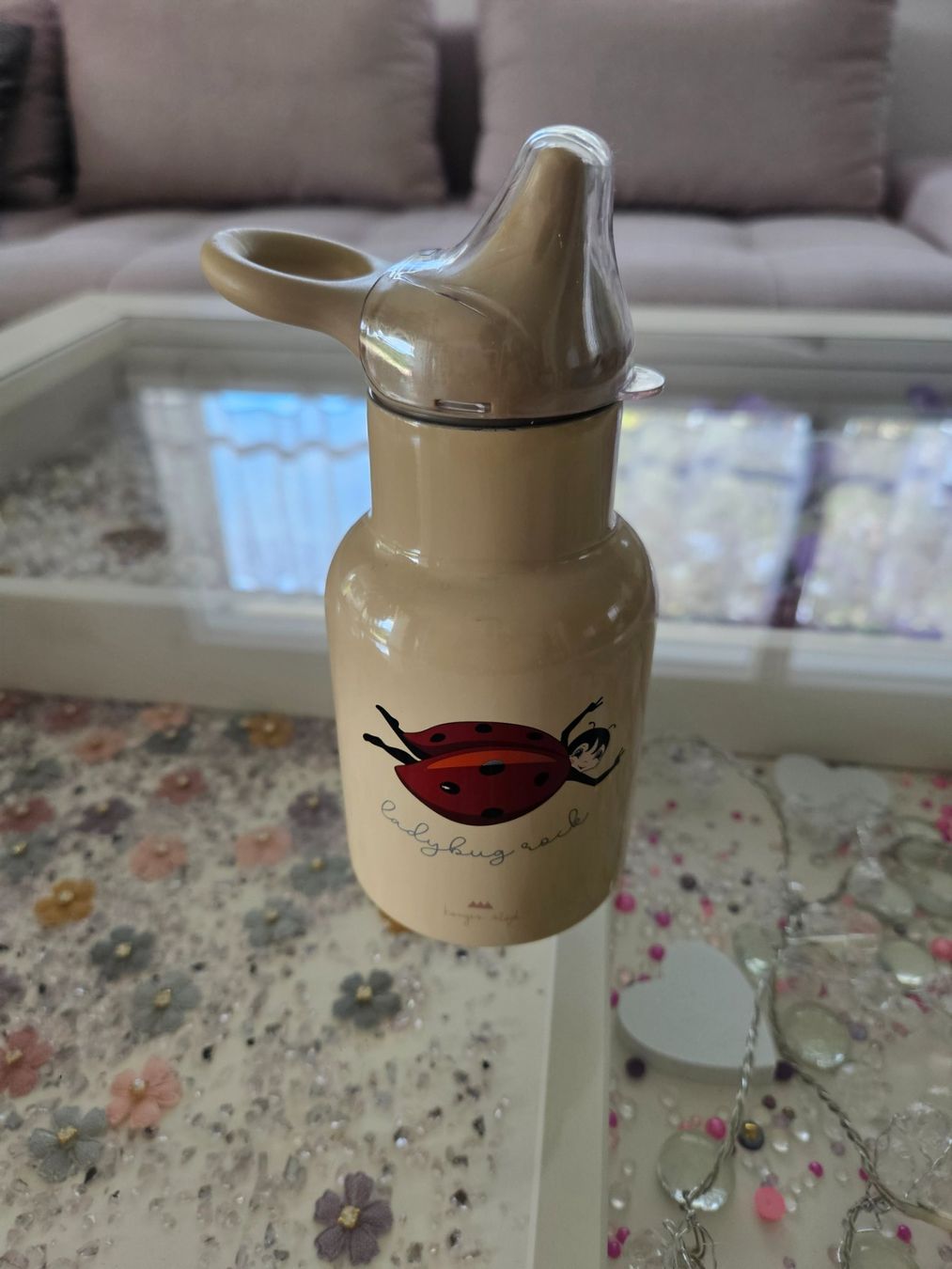 Konges Slojd Borracce & Thermos: Konges slojd Trinkflasche Ladybug – Usato da Unterägeri venduto da Sleepbear