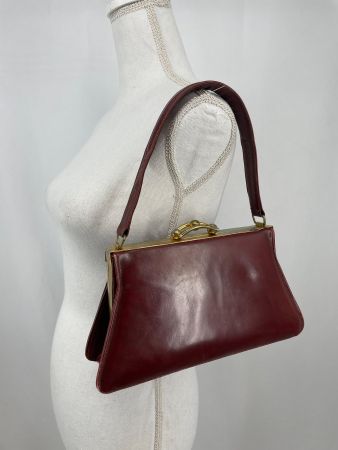 Sac à main bordeaux
