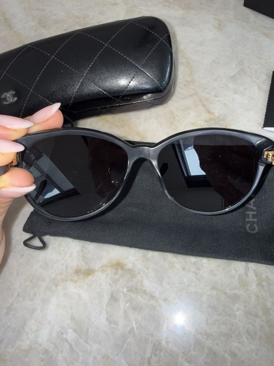 Chanel Occhiali & Lenti: Lunettes de soleil Chanel authentiques - Élégantes! – Usato da Martigny venduto da Luxivore83 5