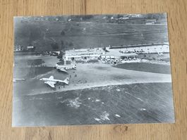 Swissair Foto Dübendorf Flugplatz, 1938, Rarität!
