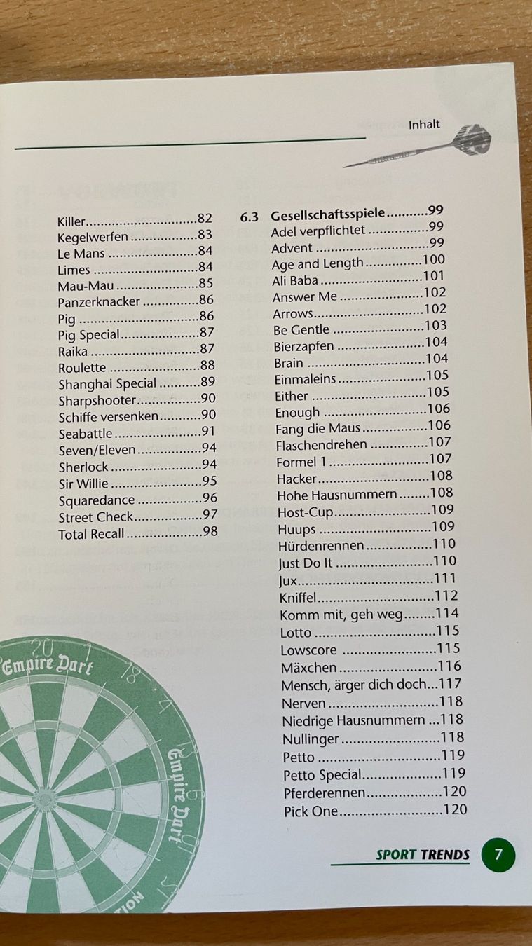 Libri: 150 Dartspiele – Usato da Glattfelden venduto da flomiking 4