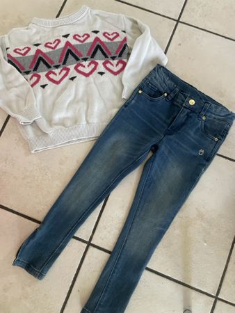 Naturaline Set Pullover und Jeans Gr.110-116 