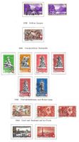 1938/90 Pro Patria ZNr.1-230 gest.+1z,5c,14c,Bl.7&17 KP 1058