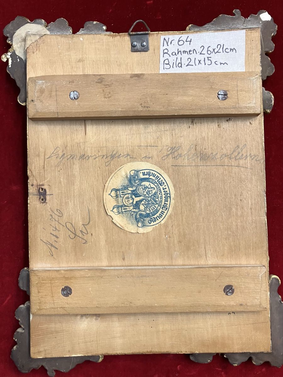 Dipinti: Schloss Sigmarigen signiert datiert 1848 – Usato da Zürich venduto da Artnuvo 3