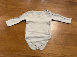 Baby Body langarm Gr. 56, Baumwolle, Fixoni