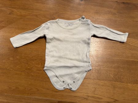 Baby Body langarm Gr. 56, Baumwolle, Fixoni