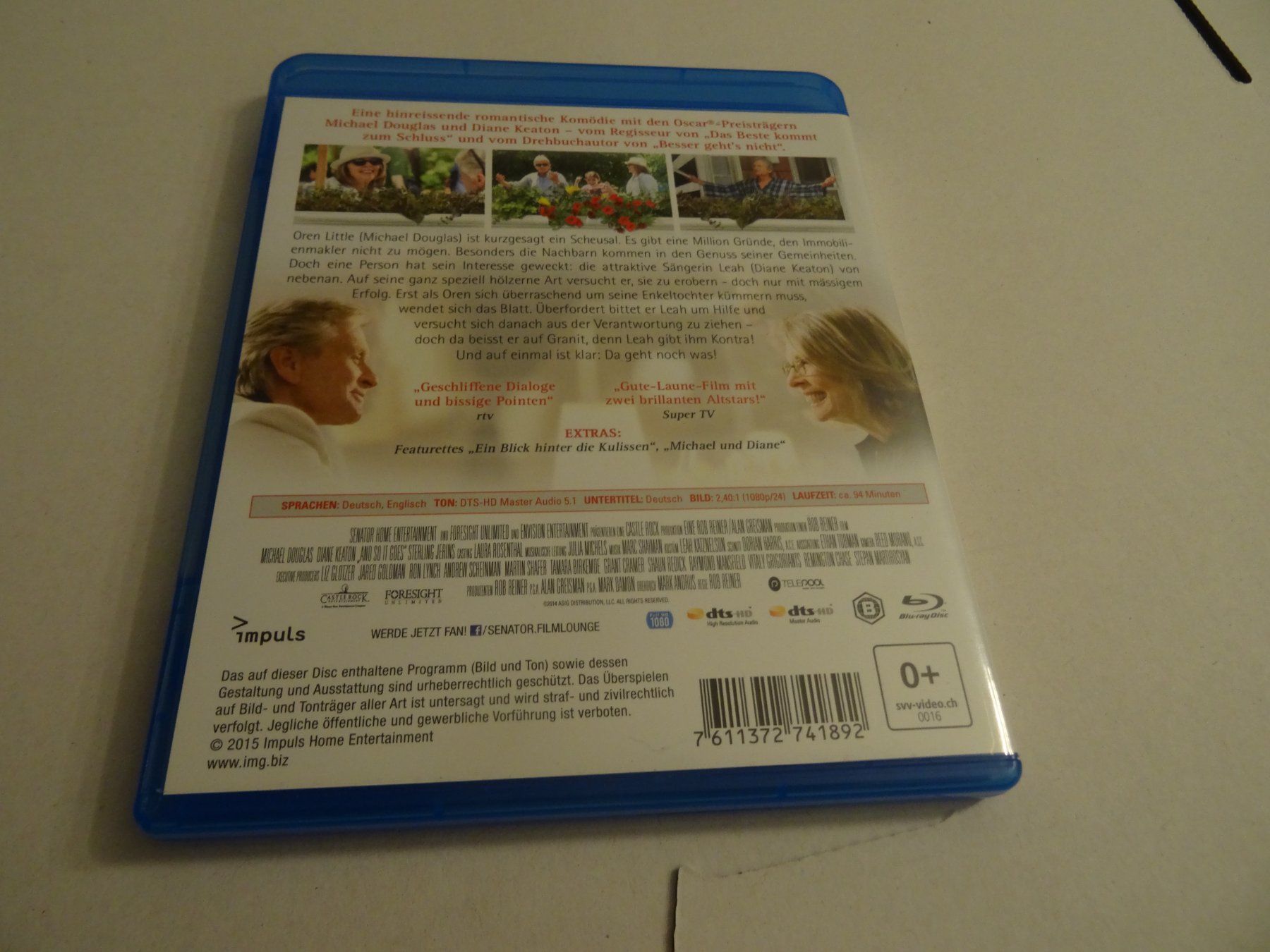 Tutti i DVDs: Blu-ray Das grenzt an Liebe Michael Douglas – Usato da Olten venduto da Disc-Ausverkauf 2