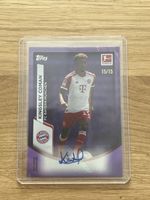 Kingsley Coman Auto /15 Fc Bayern München Topps Jade