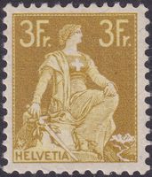 1912: Nr.116I (Helvetia mit Schwert) ungebraucht, Kat: 400.-
