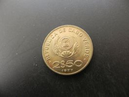 Kapverdische Inseln 2.50 Escudos 1977
