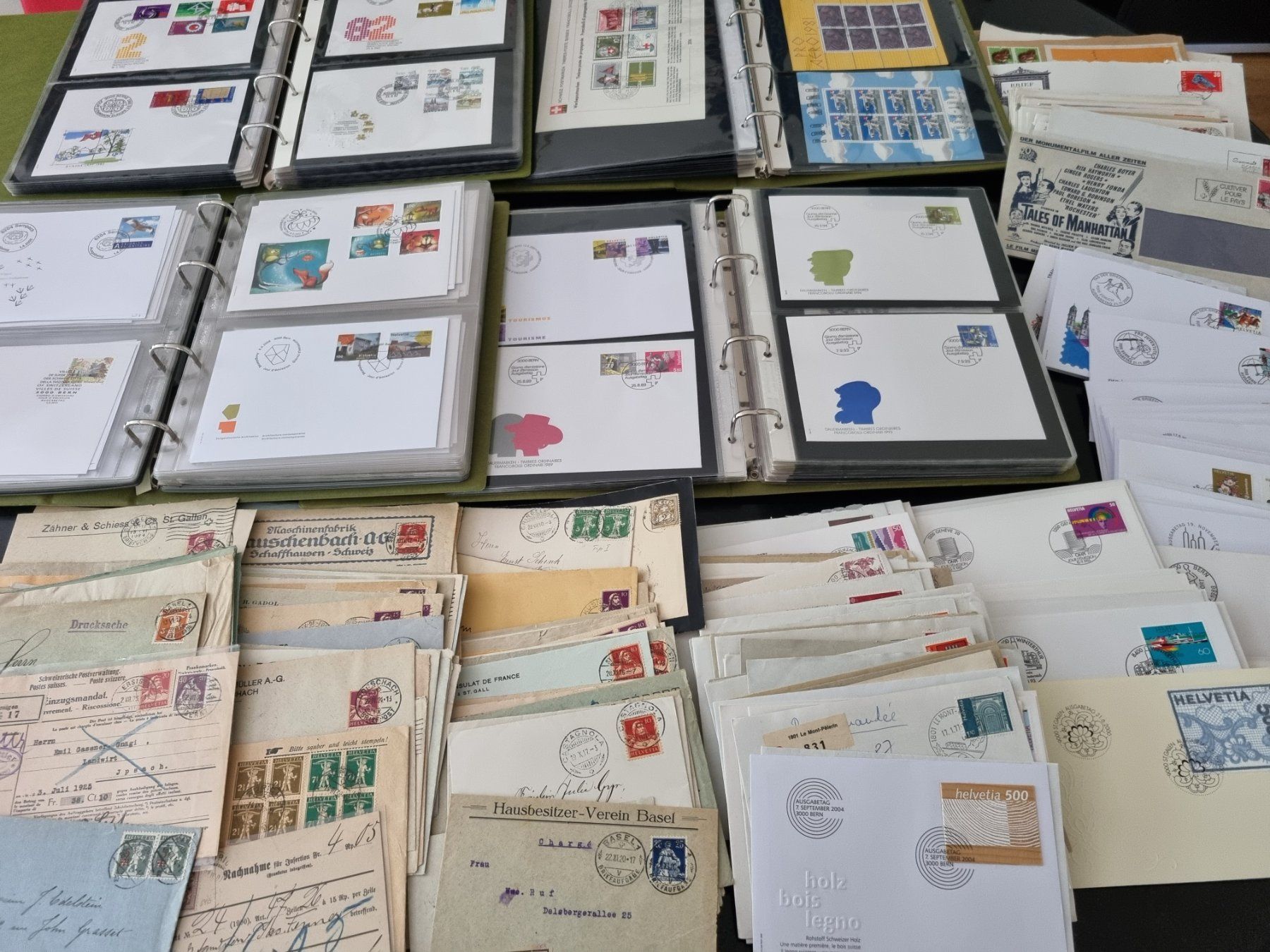 Tutti i francobolli: Posten mit ca. 500 CH Briefen/Karten/FDC – Usato da Gümligen venduto da Geniusbuy