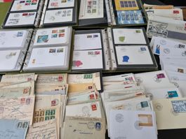 Posten mit ca. 500 CH Briefen/Karten/FDC