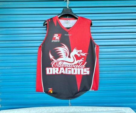 Maillot basketball Odenwald Dragons, taille L, parfait état