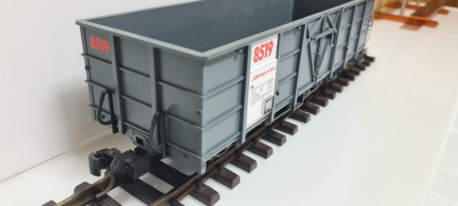 LGB Modellini di ferrovie: LGB RhB Fb Hochbordwagen – Usato da Neuenhof venduto da ludovicco 3