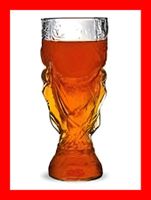 Fussball Glas Pokal Soccer Football WM EM Bierglas Geschenk