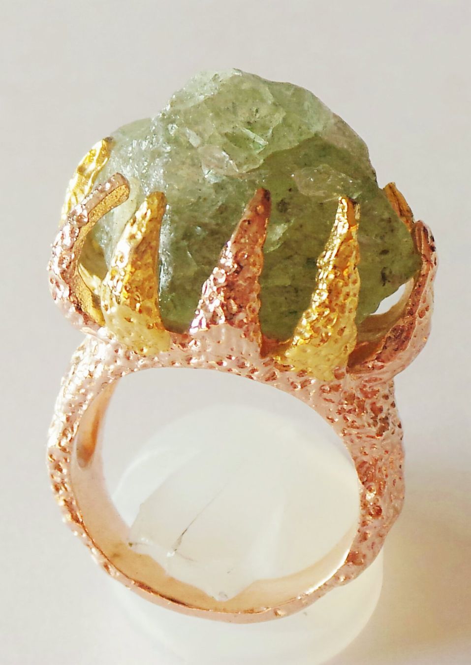 Bagues: Naturbelassener Peridot Ring – Neuf (Voir description) à Zürich par adriben 9