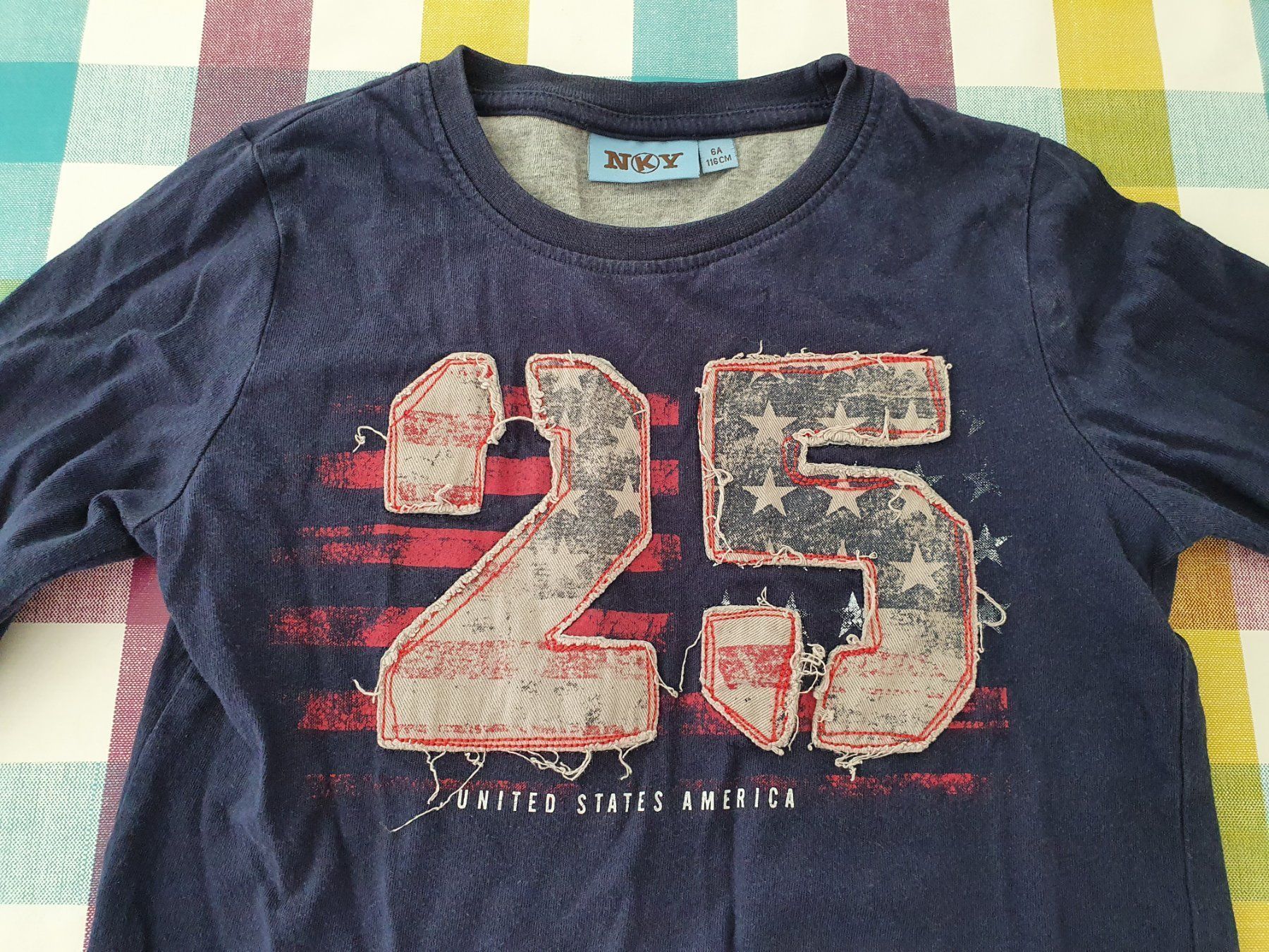 Pullover & Sweatshirts: Cooles USA Langarmshirt - Dünner Pullover - Gr. 110/116 – Gebraucht aus Staufen von Fleby84 1