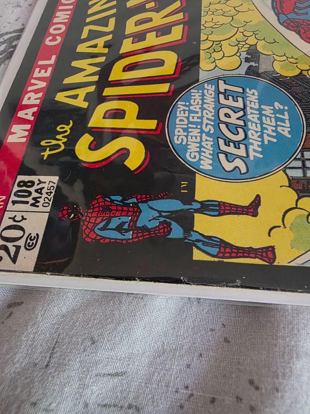 Fumetti: The Amazing Spider-Man #108 RAW 5.0 – Usato da Zürich venduto da Sams_FunkoandComics_ 3