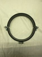 Rohrschellen 200 mm mit Gummieinlage 10 Stück
