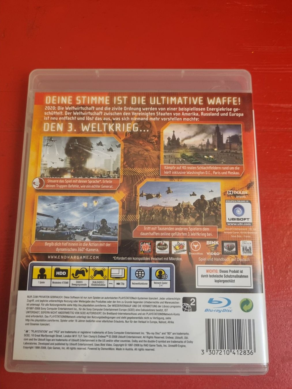 Sony Jeux: Tom Clancy's Endwar PlayStation 3 – D'occasion à Pollegio par Isaiaaaa96 1