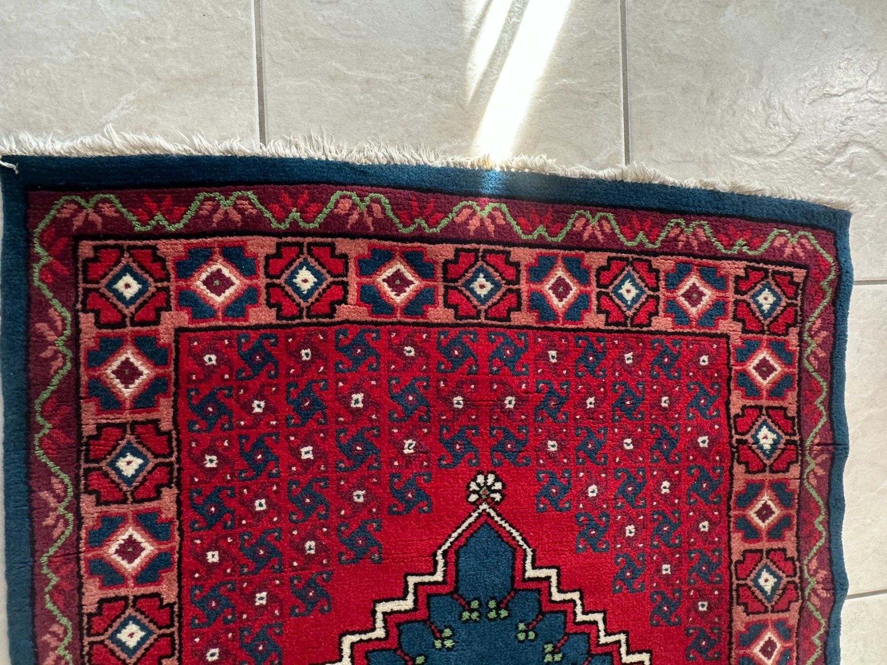 Tappeti: Orientteppich Blau/Rot – Usato da Urdorf venduto da Rani57 3