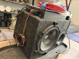 Auto-Subwoofer mit Verstärker, Occasion