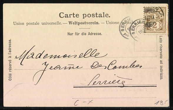 Cartes postales: AK Fleurier, Rue de l'Industrie – D'occasion à Berlin par bartko-reher 1