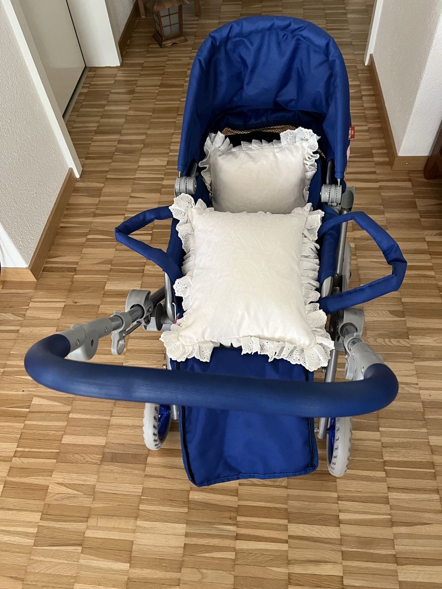 Carrozzine per bambole: Puppenwagen mit Tragtasche – Nuovo (secondo la descrizione) da Schliern b. Köniz venduto da medion3098 2