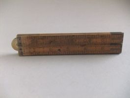 Massstab aus England, faltbar