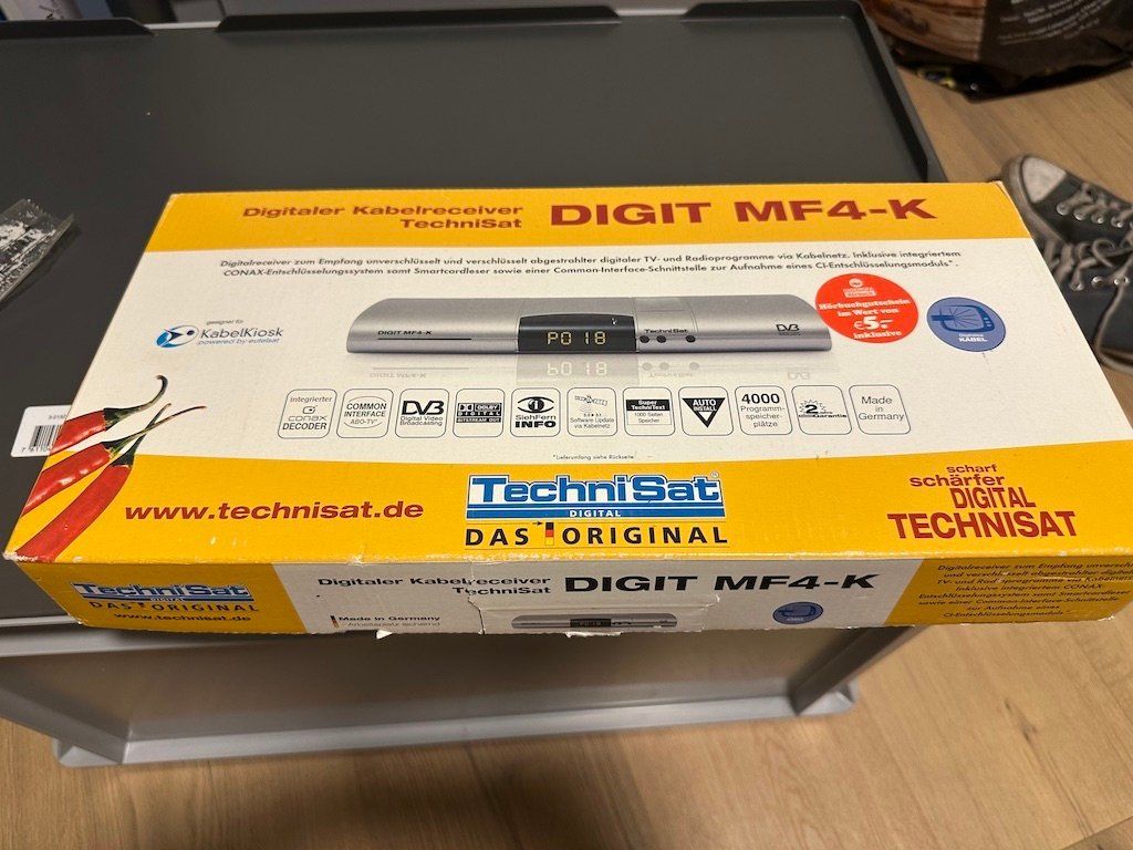 Technisat Receiver: Digital Kabelrceiver Technisat – Gebraucht aus Steinmaur von fiumicello01